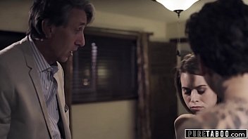 Step-brother’s Forbidden Lust: Catching His Step-sis In A Depraved Threesome With Their Step-dad