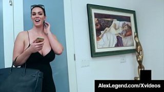 Voluptuous Brunette Alison Tyler Ravished By Massive Cock Legend