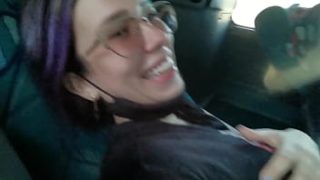 Uncensored Public Transit Pleasure: A Deep Throat Ride Ending In A Creampie Surprise