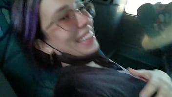 Uncensored Public Transit Pleasure: A Deep Throat Ride Ending In A Creampie Surprise