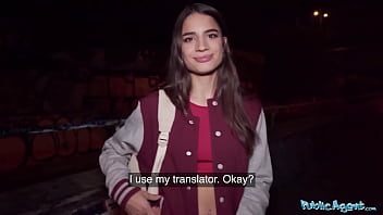 Eager French Beauty Begs For Anonymous Public Pounding, Moaning With Pleasure As Strangers Take Turns Using Her Exposed Body.