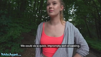 Sweaty And Breathless, Casey Gets Bent Over And Pounded In Her Skin-tight Leggings By A Stranger.