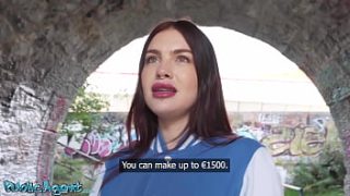 Sensual Stranger With Plump Lips And Voluptuous Curves Gives Intense Pov Blowjob In Public
