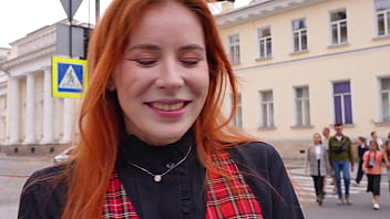 Filthy Vlogger Gets A Blowjob From A Busty Babe In The Hallway Before Taking Her Home To Pound Her Hard