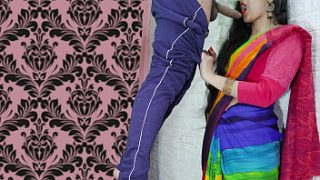 Desi Bhabhi’s Wet Pussy And Tight Ass Fucked Hard By Electrician With Dirty Hindi Moans | Your Slut Priya