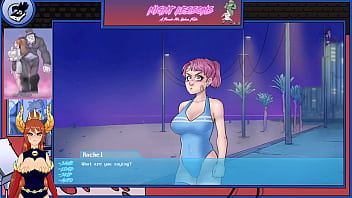 Midnight Tutoring: Voluptuous Curves Barely Contained In A Wet Swimsuit