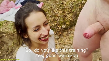 Bendy Babe Takes A Public Pounding