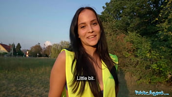 Hot Brunette Bad Girl Gets A Wild Outdoor Pounding From Her Arresting Officer