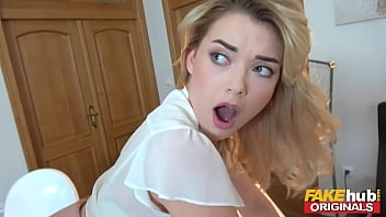 Anny Aurora, The Sizzling German Secretary, Mistakes Her New Boss For The Delivery Man And Eagerly Offers Up Her Plump Ass, Puffy Tits, And Warm, Wet Pussy For A Hard, Deep Pounding Until She Screams With Ecstasy.