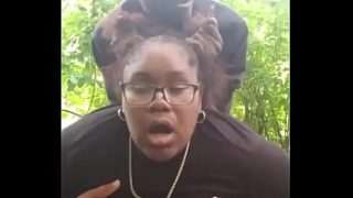 Exposed Ebony Slut With A Fat Ass Getting Railed In Public