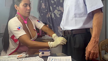 The Doctor Orchestrates A Steamy Threesome, Extracting Her Patient’s Stepbrother’s Seed Before Passionately Pleasuring Her Voluptuous, Insatiable Patient With Skilled Hands.