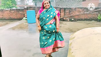 Soaked In The Storm, My Bhabhi Moans In Hindi As She Gets Pounded By The Rain And Her Lover.