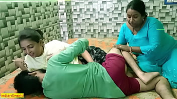 Sultry Indian Beauty And Her Bhabhi Share A Wild Night With Her Boyfriend In A Steamy Hindi Xxx Threesome