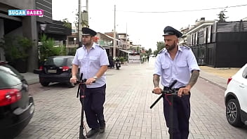 A Greek Police Threesome Fantasy: Obeying Every Command