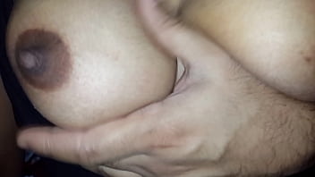 Priya Bhabhi’s Massive Tits Get Squeezed Hard By Her Husband In New Delhi.
