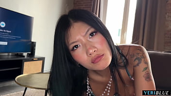 Caught My Chinese Step-sister Spreading Her Sweet Secrets In Steamy Selfies
